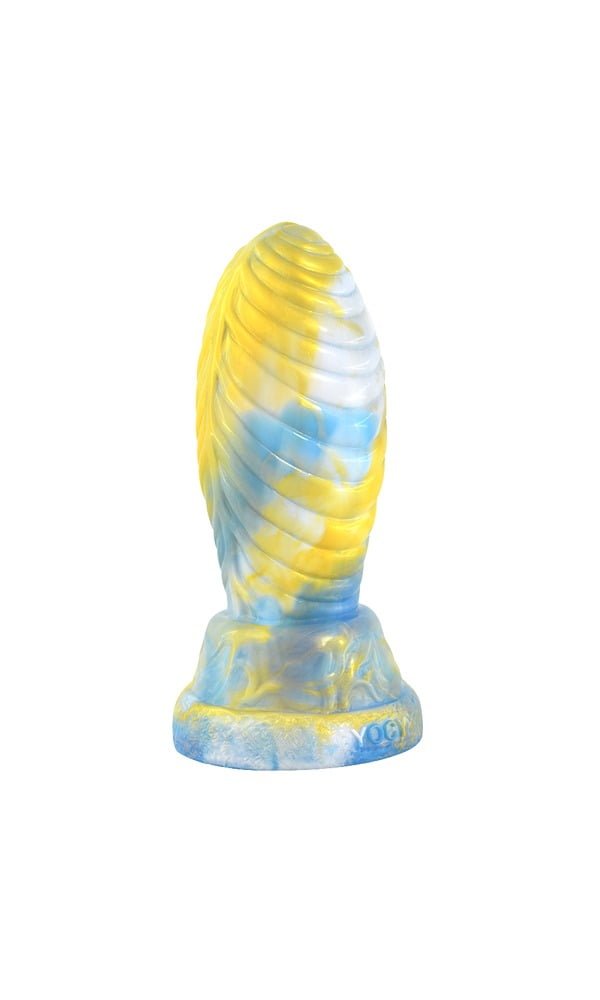 Draken Ei (blauw/geel)