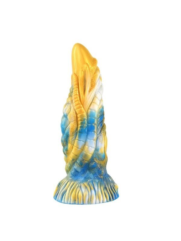 Plaatshouder Draken Dildo Tortoise