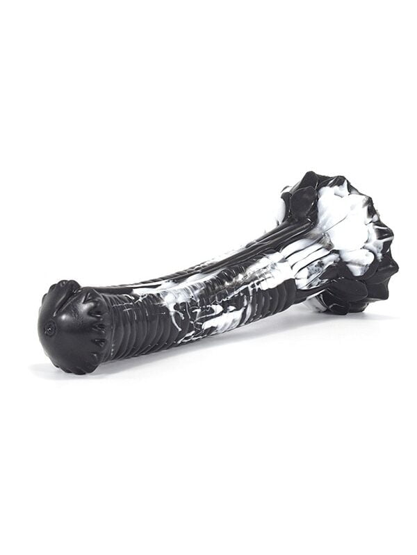 Paarden Dildo Srepnia (zwart/wit)