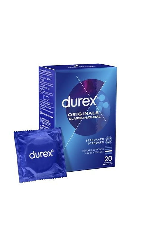 Durex Classic Natural Condooms - 20 stuks