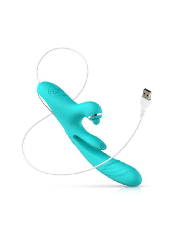 Stotende Rabbit Vibrator met G-Spot stimulator